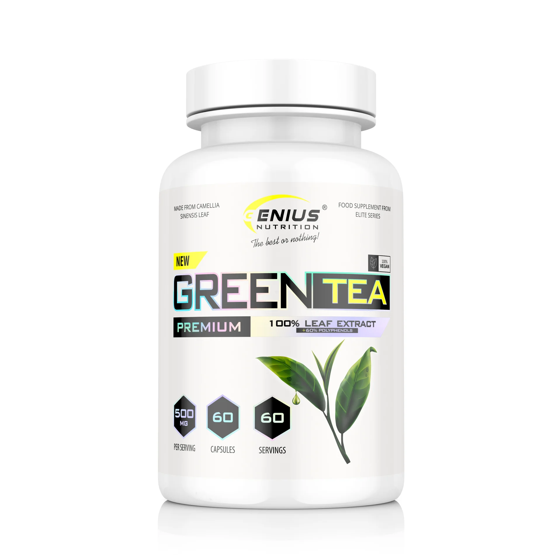 GREEN_TEA_60caps_60serv_Genius_Nutrition_2000x GREEN TEA - Genius Nutrition | 60 caps/60 serv - imagine 1