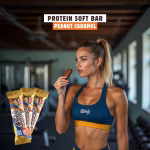 Chiefs Protein Bar Peanut Caramel 15 buc x 55 g - imagine 2
