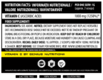 VITAMIN C 200g pudra - Genius Nutrition - imagine 3