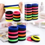 Set 24 Elastice de Păr Colorate E11 - imagine 2